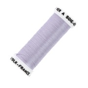 Oval silk embroidery thread for traditional embroidery - Lilac (3333) x30m
