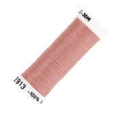 Oval silk embroidery thread for traditional embroidery - Coral Pink (2913) x30m|raw }}