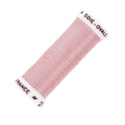 Oval silk embroidery thread for traditional embroidery - Powder Pink (2941) x30m