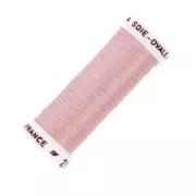 Oval silk embroidery thread for traditional embroidery - Powder Pink (2941) x30m
