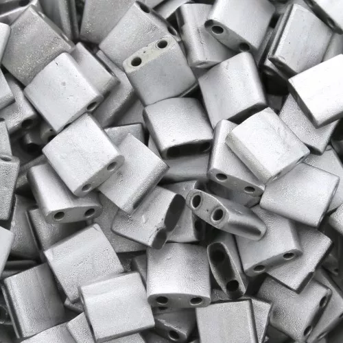 5x5x1.9mm Miyuki Tila Beads TL-55106 - Labrador Full Mat x10g