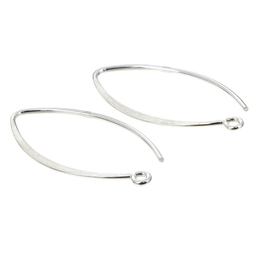 925 Sterling Silver earwires 32 mm x20