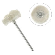 21x6mm Circular buffing brush in flannel x1