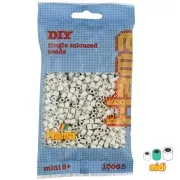 5mm Hama MIDI beads - Limestone white (n°77) x1000