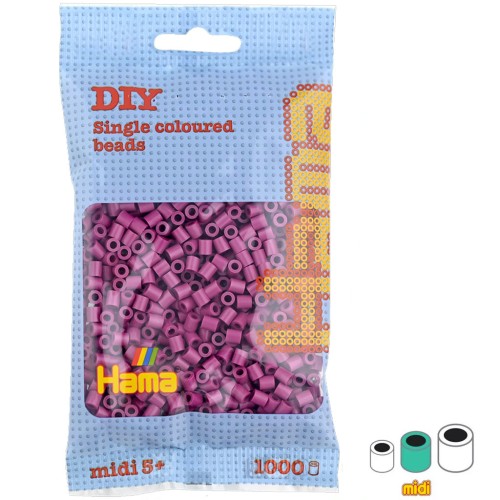 5mm Hama MIDI beads - Plum (n°82) x1000
