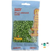 5mm Hama MIDI beads - Olive green (n°84) x1000|raw }}