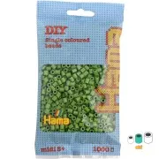 5mm Hama MIDI beads - Olive green (n°84) x1000