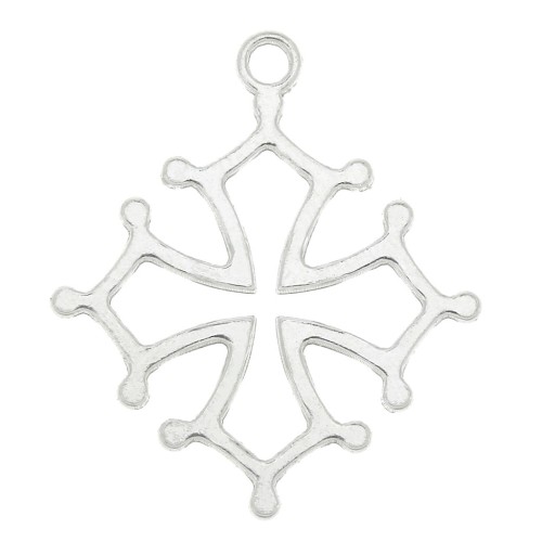 Sterling Silver Occitan Cross 16mm x1