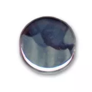 Ceramics Puck 13mm Iridescent Green Mauve