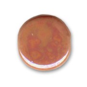 Ceramics Puck 13mm Iridescent Orange