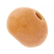 Ceramics bead 20mm Orange