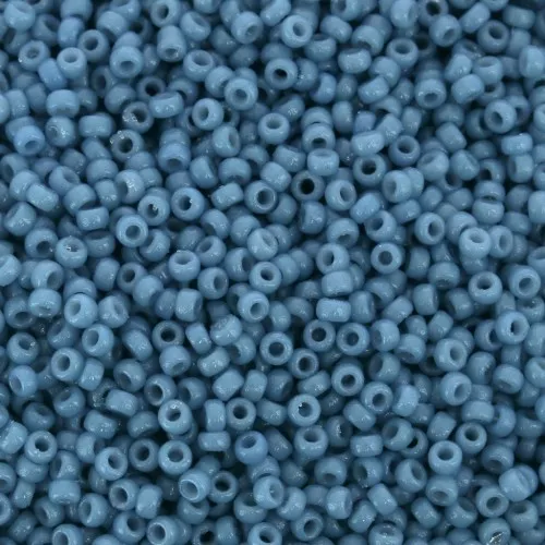 Miyuki Seed Beads Duracoat 15/0 4482 - Opaque Bayberry x8g