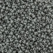 Miyuki Seed Beads 15/0 499 - Opaque Falcon Gray x8g
