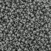 Miyuki Seed Beads 15/0 499 - Opaque Falcon Gray x8g