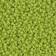 Miyuki Seed Beads 15/0 416 - Opaque Chartreuse x8g