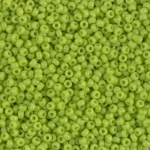 Miyuki Seed Beads 15/0 416 - Opaque Chartreuse x8g