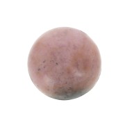 8mm Gemstone round Cabochon - Rhodonite x1