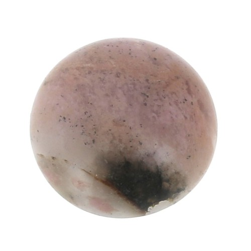 12mm Gemstone round Cabochon - Rhodonite x1