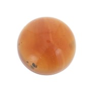 10mm Gemstone round Cabochon - Cornaline x1