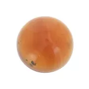 10mm Gemstone round Cabochon - Cornaline x1
