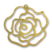 Light pendant rose 32mm Gold tone x1