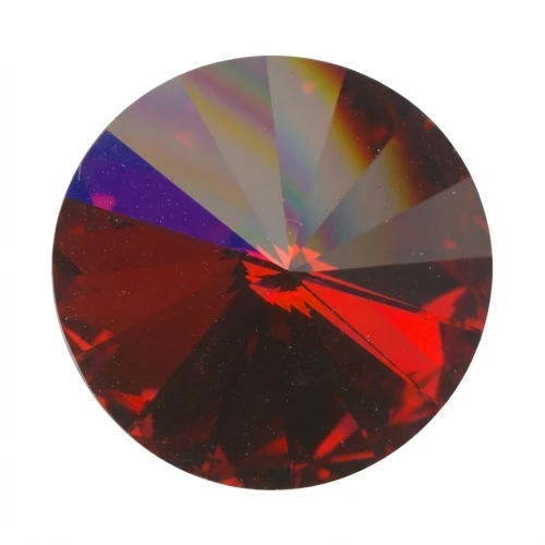 PureCrystal 1122 Rivoli Round Stone 8mm Siam