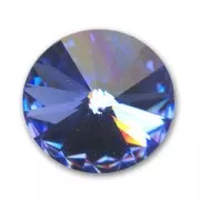 PureCrystal 1122 Rivoli Round Stone 8mm Sapphire