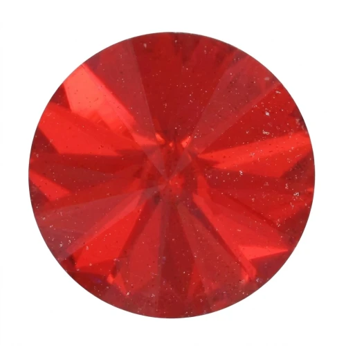 PureCrystal 1122 Rivoli Round Stone 8mm Light Siam