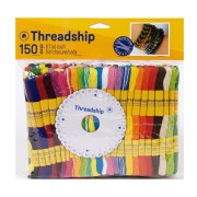 Assortment 150 skeins 6 strands for brazilian bracelet & embroidery x1|raw }}