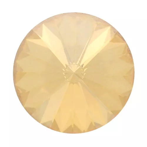 PureCrystal 1122 Rivoli Round Stone 8mm Crystal Golden Shadow