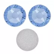 PureCrystal stick-on rhinestones 6mm Light Sapphire x10