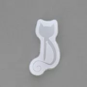 Silicone mold to make resin bookmarks - Cat x1