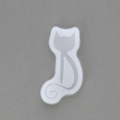 Silicone mold to make resin bookmarks - Cat x1