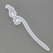 180mm Silicone mold to make resin hairpins - Arabesque x1