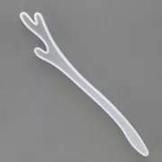 180mm Silicone mold to make resin hairpins - Branches x1