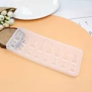 210x90x11mm Silicone mold for resin Chess sets x1