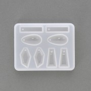 68.5x53x7mm Silicone mold for making mini resin pendants x1|raw }}