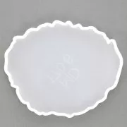 130x108mm Silicone mold - geode shape for resin x1