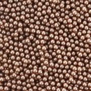 1.5mm Round no-hole beads - mini PureCrystal beads 5809- Rose Gold Pearl x50|raw }}