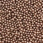 1.5mm Round no-hole beads - mini PureCrystal beads 5809- Rose Gold Pearl x50