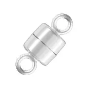 4mm 925 Sterling Silver magnetic clasps x20