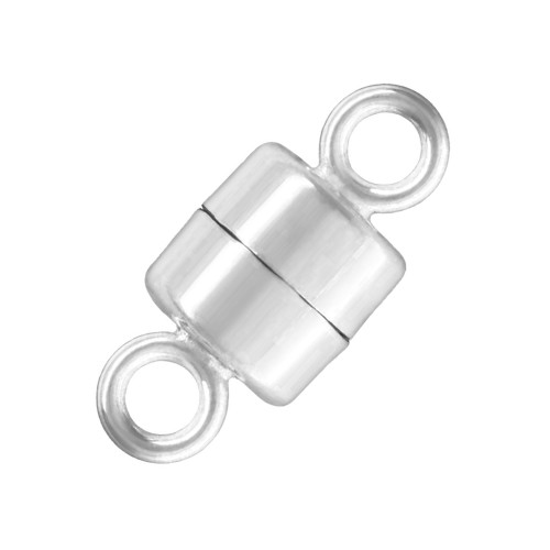 4mm 925 Sterling Silver magnetic clasps x20
