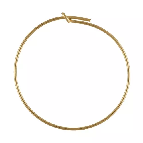 30mm x 0.7mm Gold Filled hoop earrings to decorate x20