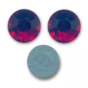 PureCrystal stick-on rhinestones 6mm Siam x10