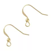 15mm Gold filled Earwires x20