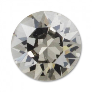 PureCrystal 1088 Round Stone 6mm Greige x1