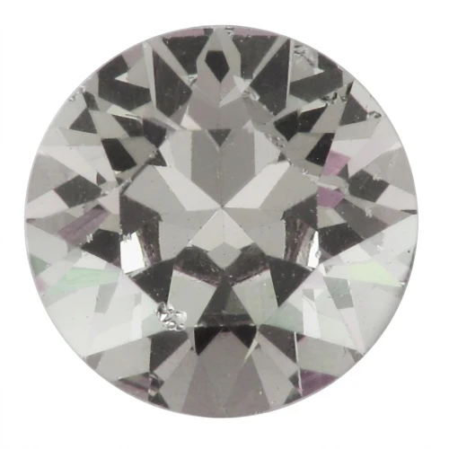 PureCrystal 1088 Round Stone 6mm Black Diamond x1