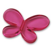 Butterfly 34x46mm Hot Pink x1