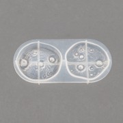 Silicone mold for making resin planets x1