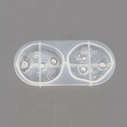Silicone mold for making resin planets x1
